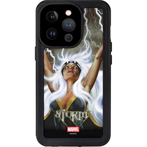 Marvel X-Men Storm by Joe Jusko iPhone 15 Pro Waterproof Case